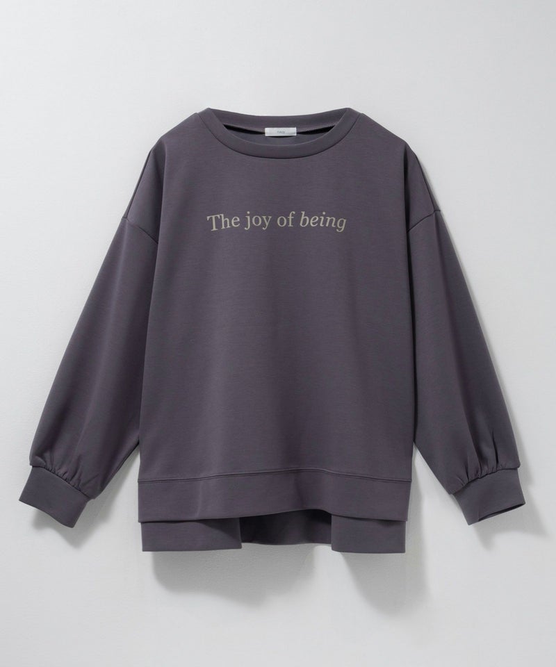 nAvy ポンチ素材 ロゴプリントプルオーバー レディース商品画像-19