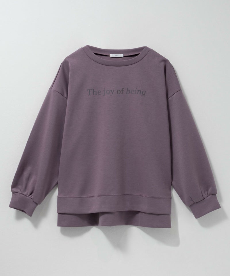 nAvy ポンチ素材 ロゴプリントプルオーバー レディース商品画像-21