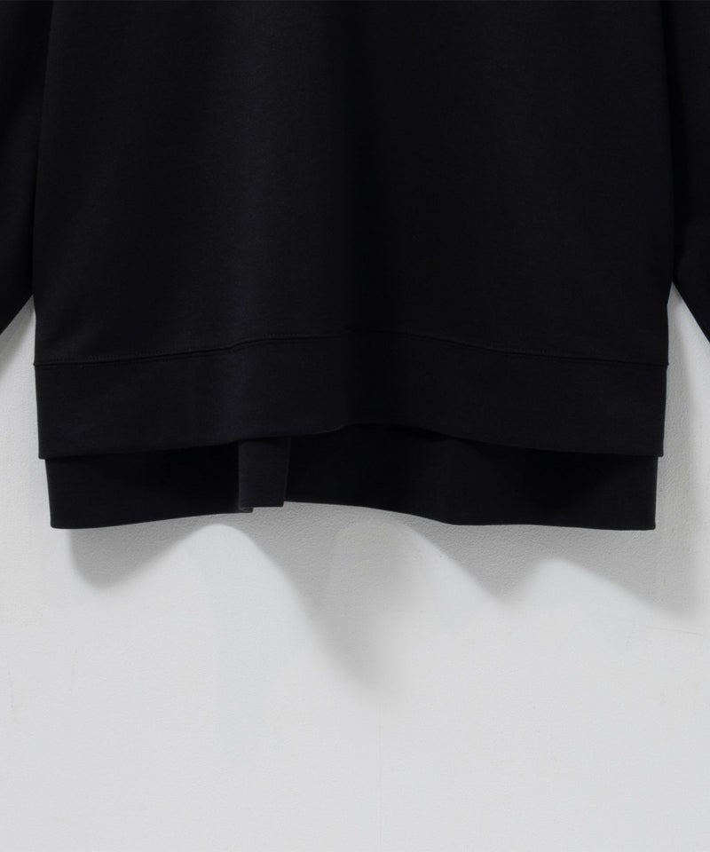 nAvy  ポンチ素材 ロゴプリントプルオーバー レディース商品画像-25