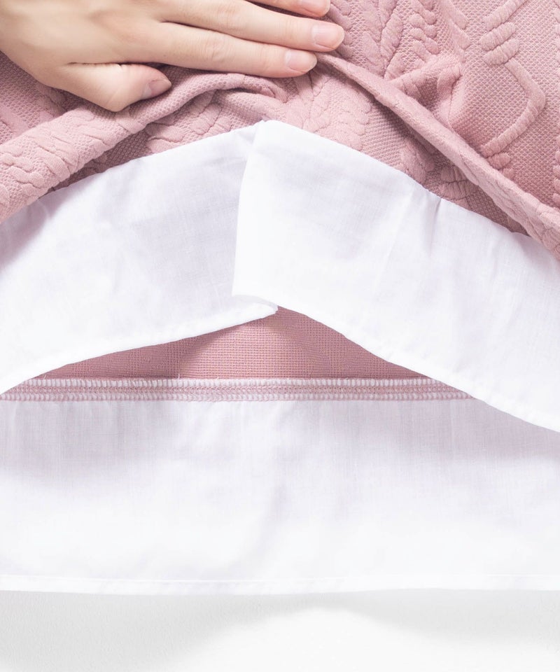 nAvy 時短ジャガードフェイク裾スリットプルオーバー レディース商品画像-22