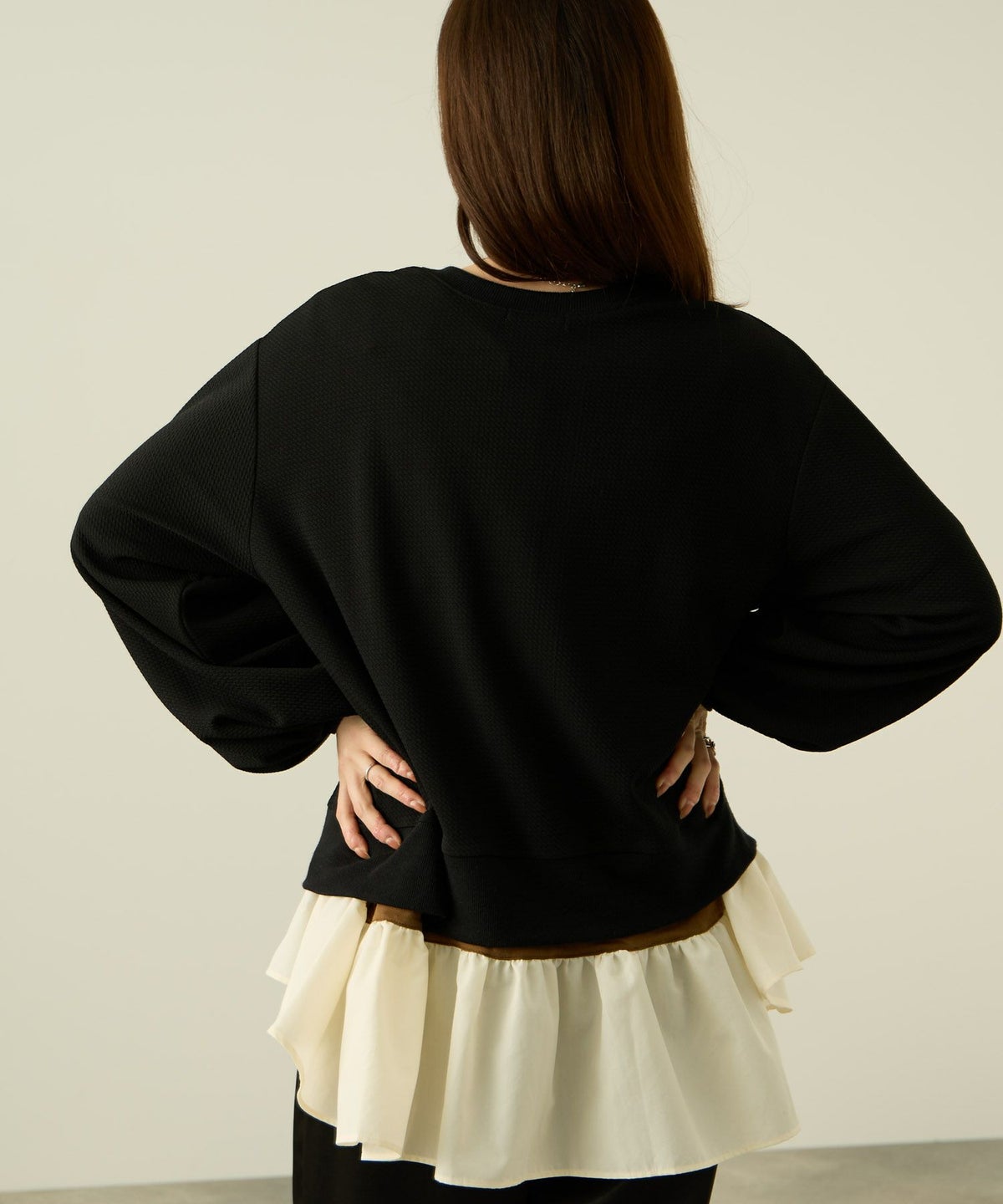 nAvy ジャガードカーディガン レディース