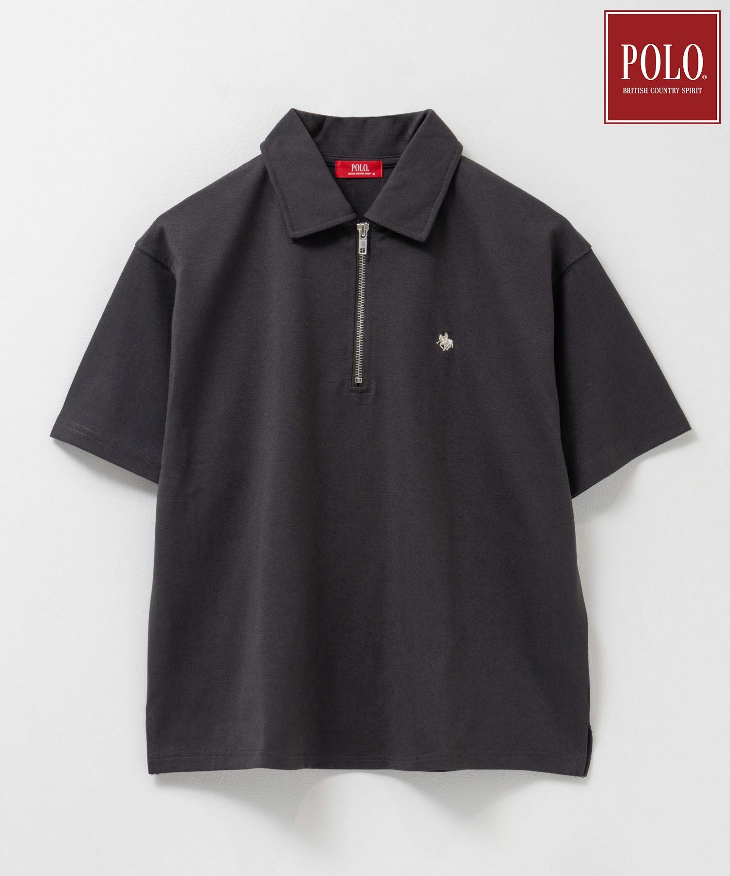 POLO BCS POLO BCS ハーフジップポロシャツ レディース