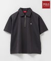 POLO BCS  ハーフジップポロシャツ レディース商品サムネイル-1