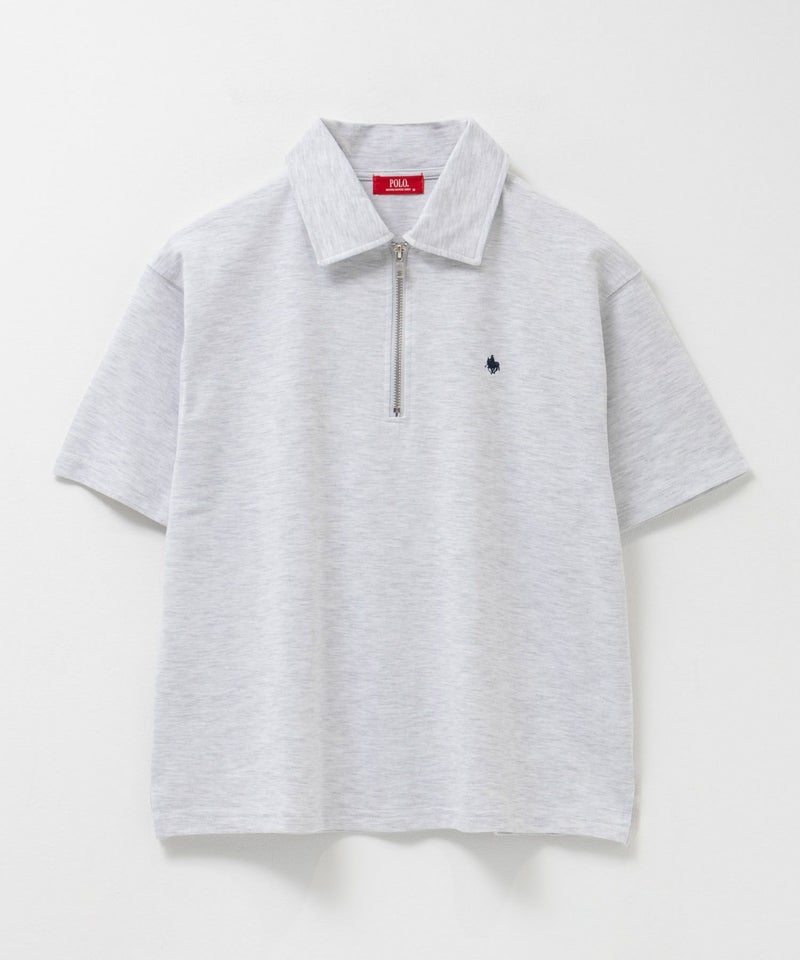 POLO BCS ハーフジップポロシャツ レディース商品画像-3