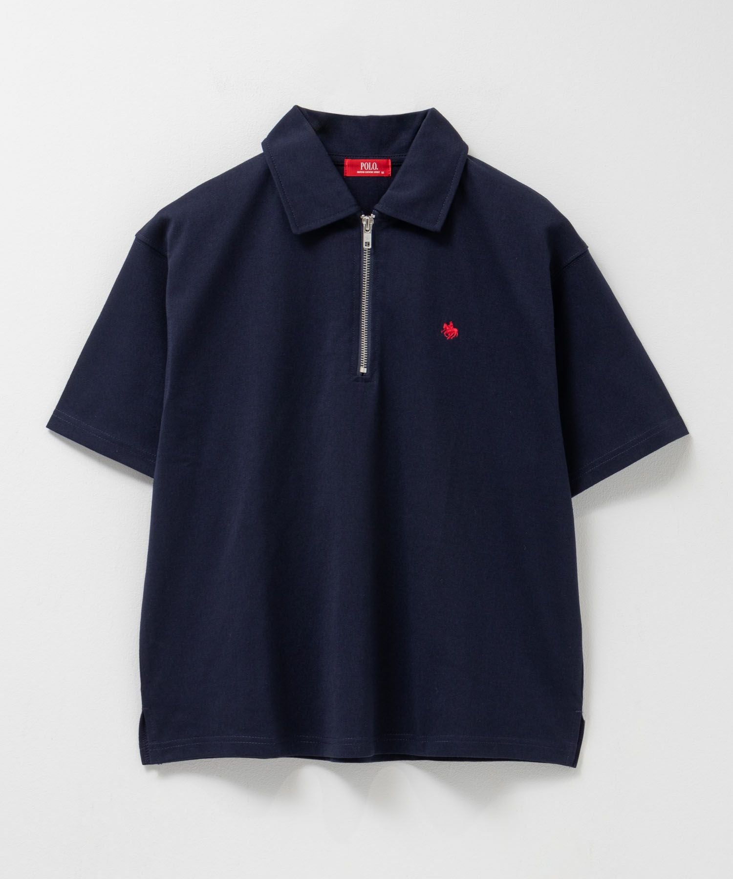 POLO BCS POLO BCS ハーフジップポロシャツ レディース