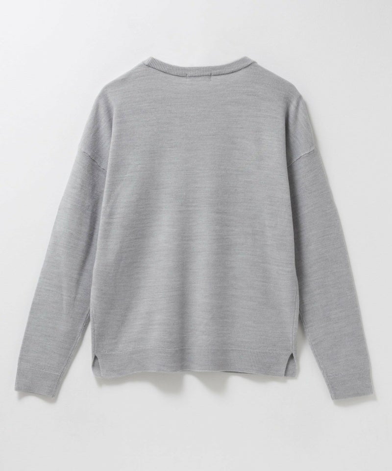 [期間限定knit]nAvy カシミヤタッチニット クルーネック レディース商品画像-14