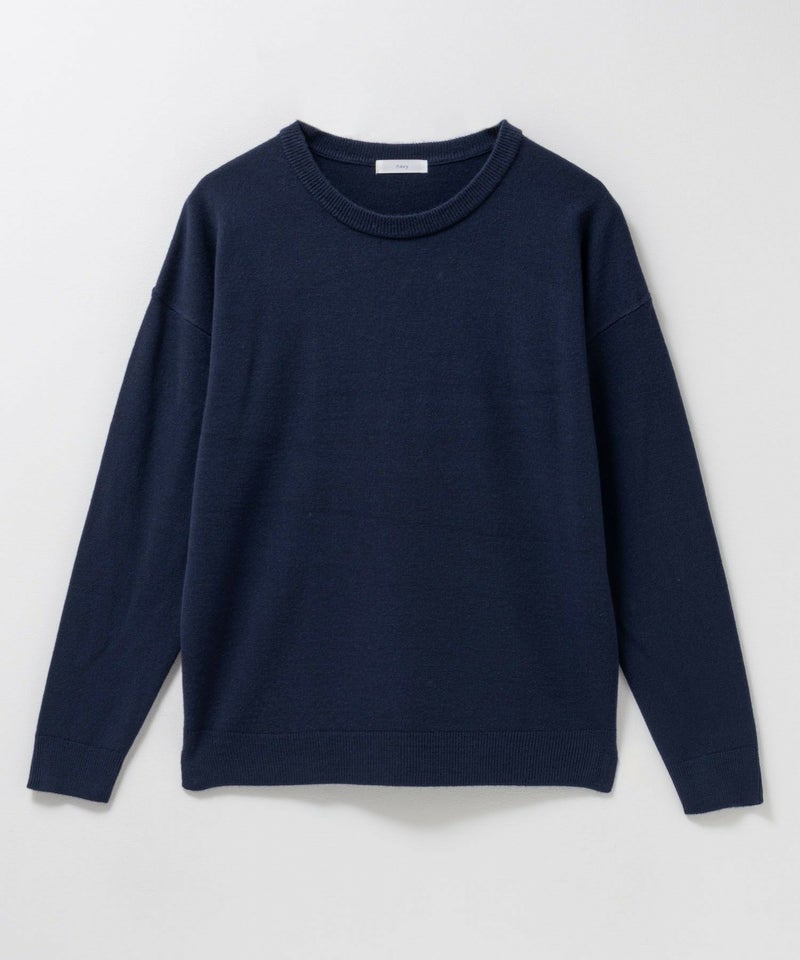 [期間限定knit]nAvy カシミヤタッチニット クルーネック レディース商品画像-17