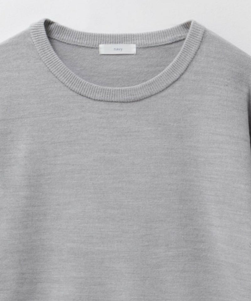 [期間限定knit]nAvy カシミヤタッチニット クルーネック レディース商品画像-19
