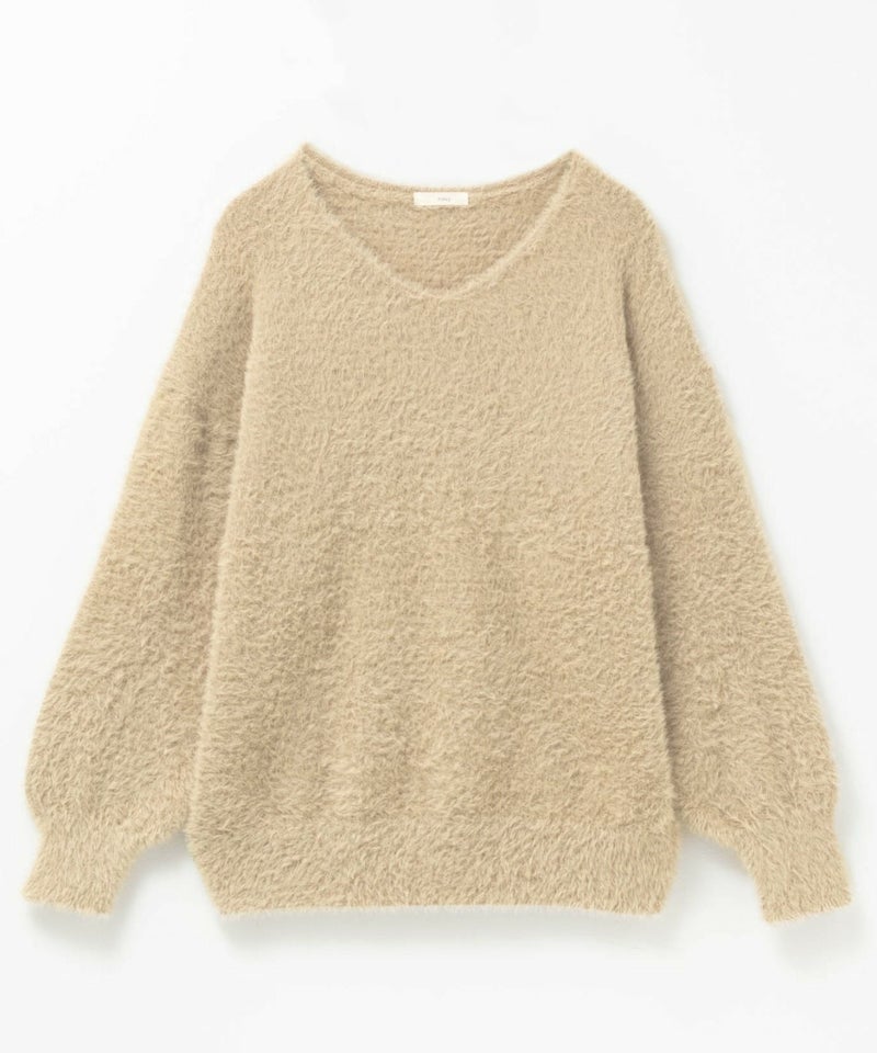 nAvy フェザーVネックプルオーバー レディース商品画像-23