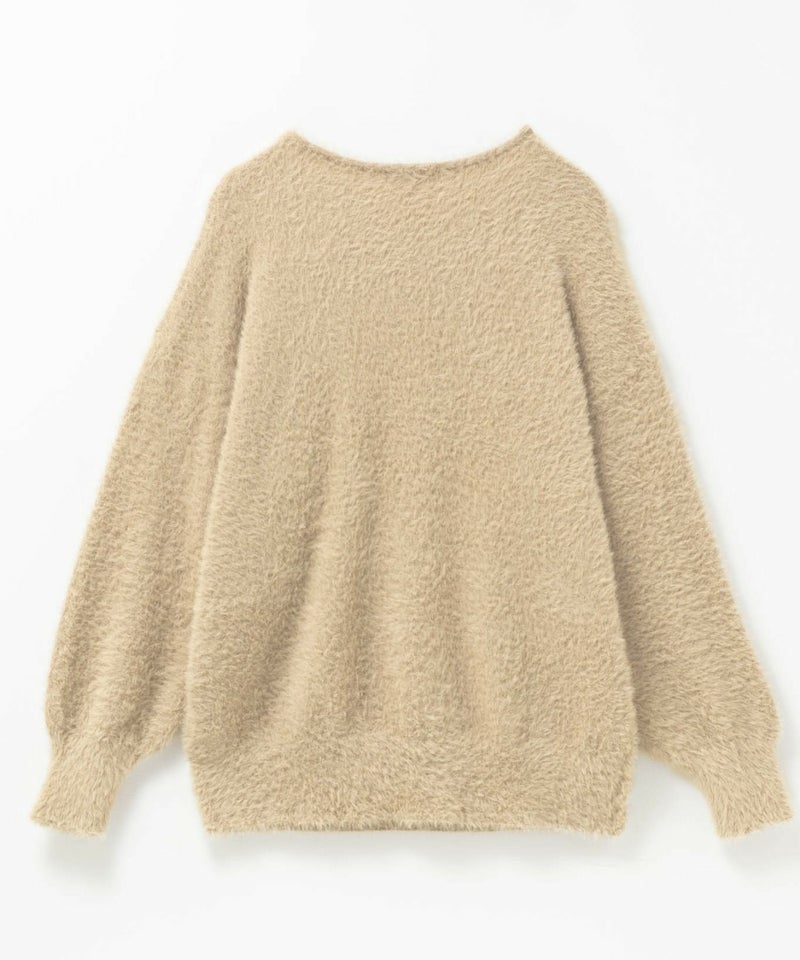 [期間限定knit]nAvy  フェザーVネックプルオーバー レディース商品画像-24