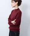 [期間限定knit]nAvy カシミヤタッチニット リブハイネック レディース商品サムネイル-8