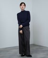 [期間限定knit]nAvy カシミヤタッチニット リブハイネック レディース商品サムネイル-16