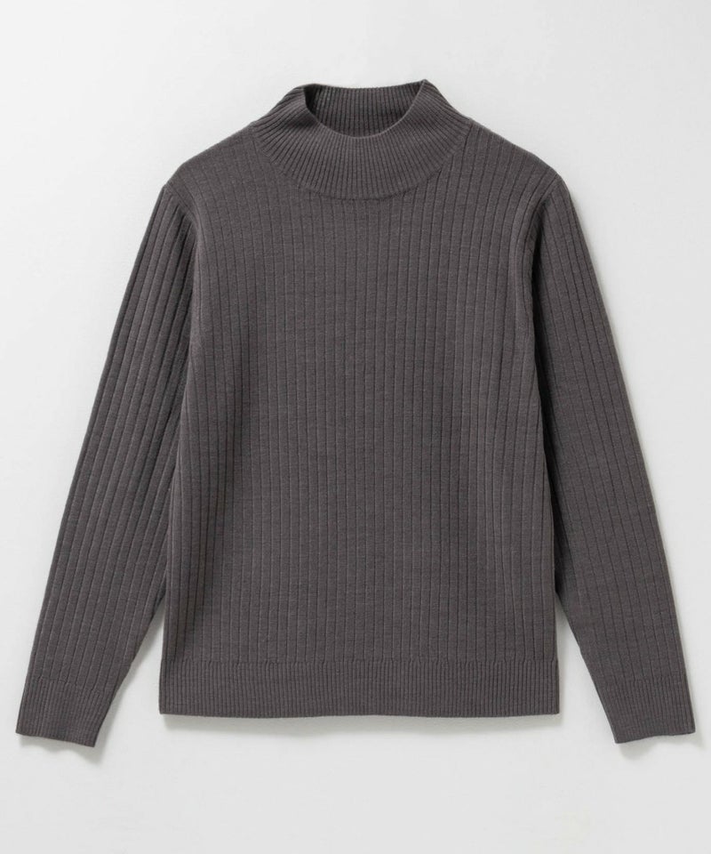 [期間限定knit]nAvy カシミヤタッチニット リブハイネック レディース商品画像-21