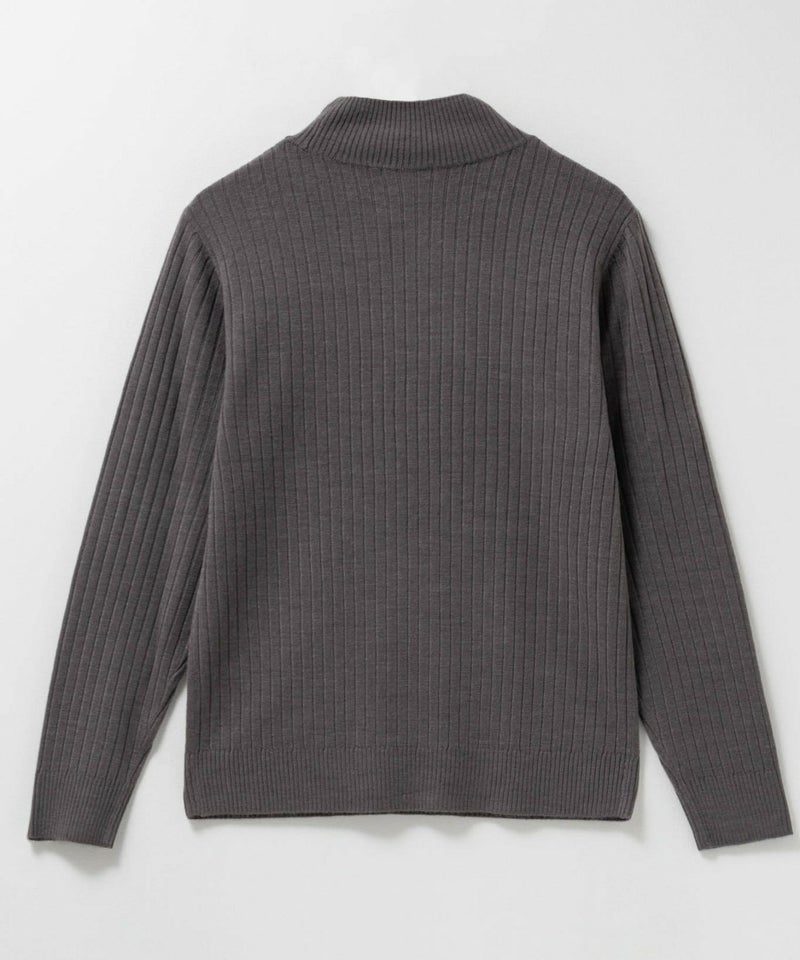 [期間限定knit]nAvy カシミヤタッチニット リブハイネック レディース商品画像-22