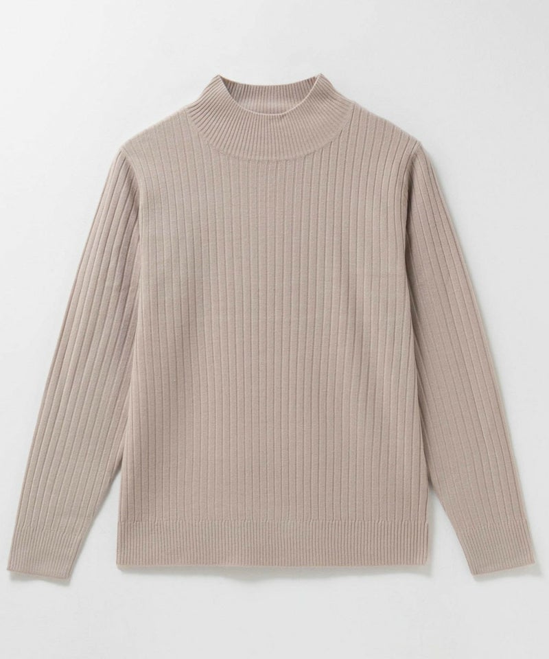 [期間限定knit]nAvy カシミヤタッチニット リブハイネック レディース商品画像-23