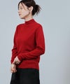 [期間限定knit]nAvy カシミヤタッチニット ハイネック レディース商品サムネイル-10