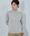[期間限定knit]nAvy カシミヤタッチニット ハイネック レディース商品サムネイル-11