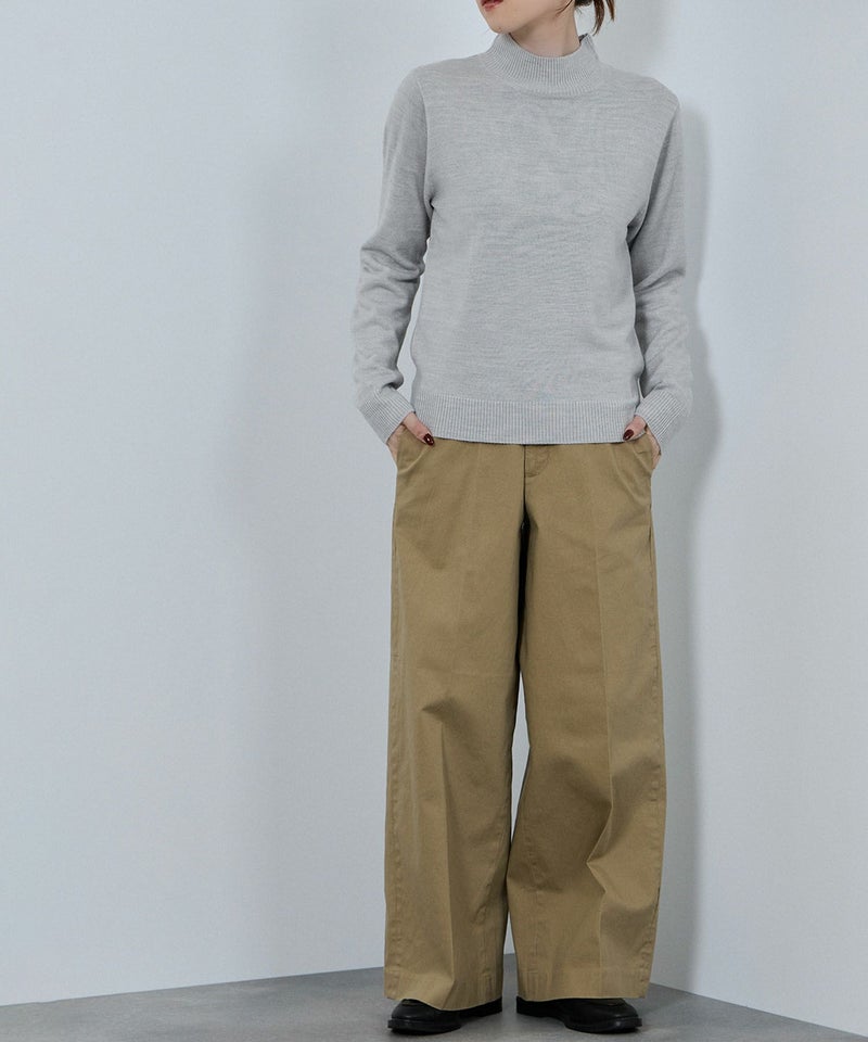 nAvy カシミヤタッチニット ハイネック レディース商品画像-14