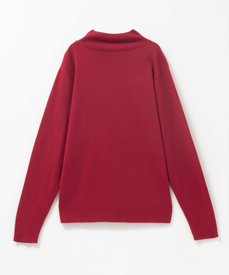 [期間限定knit]nAvy カシミヤタッチニット ハイネック レディース商品画像-24