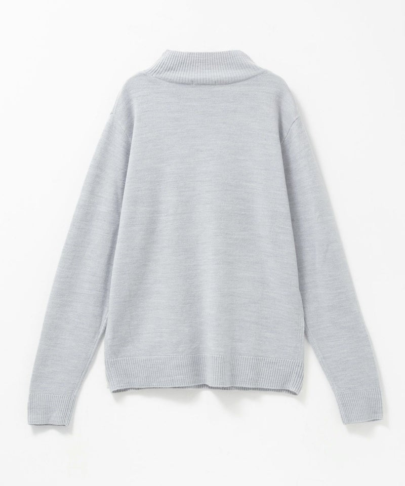 [期間限定knit]nAvy カシミヤタッチニット ハイネック レディース商品画像-28