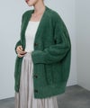 [期間限定knit]nAvy  フェザーロングカーディガン レディース商品サムネイル-14