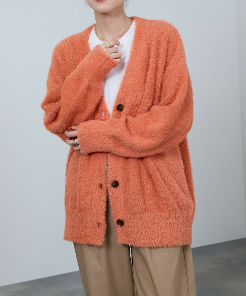 nAvy フェザーロングカーディガン レディース商品画像-16