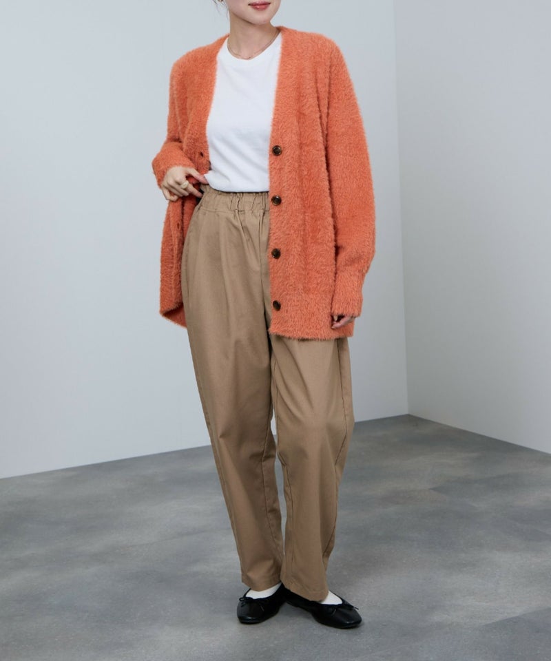 [期間限定knit]nAvy  フェザーロングカーディガン レディース商品画像-18