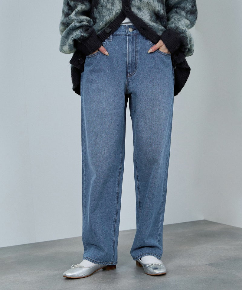 nAvy  毎日はきたくなるデニム「マイデニ」 ルーズテーパード レディース商品画像-1