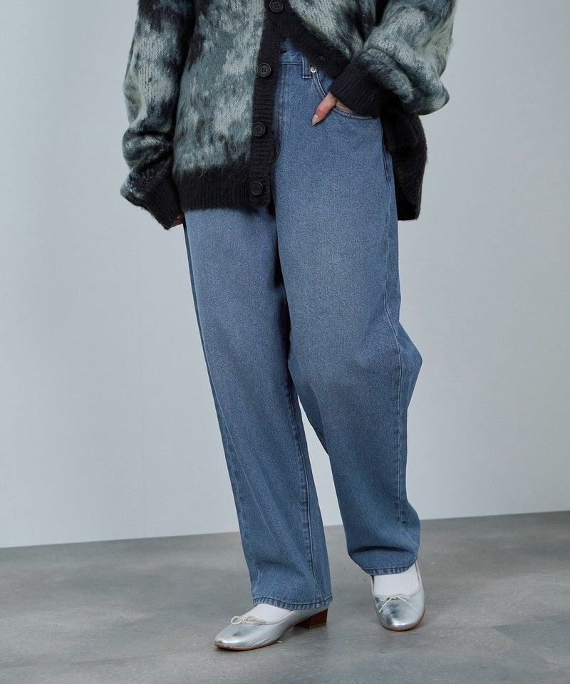 nAvy  毎日はきたくなるデニム「マイデニ」 ルーズテーパード レディース商品画像-4