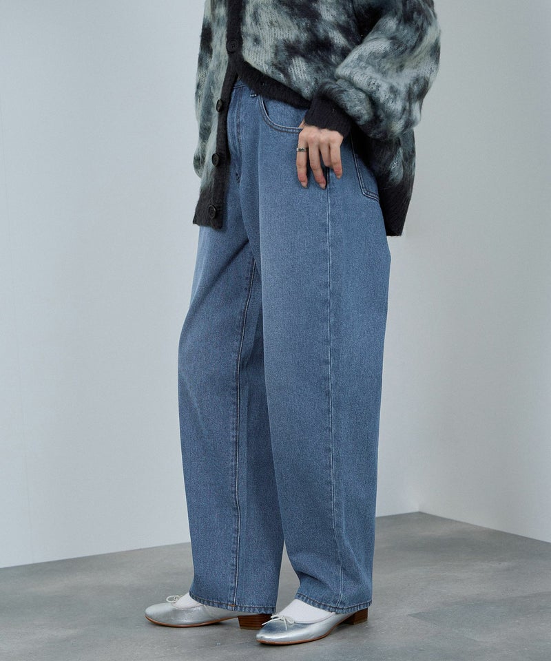 nAvy 毎日はきたくなるデニム「マイデニ」 ルーズテーパード レディース商品画像-5