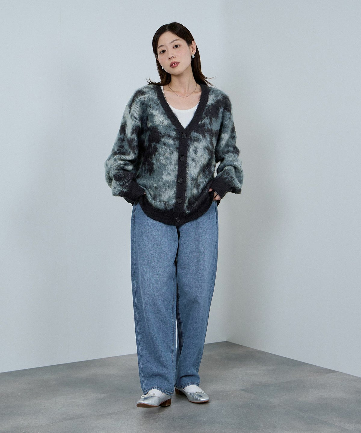 nAvy 毎日はきたくなるデニム「マイデニ」 ルーズテーパード レディース