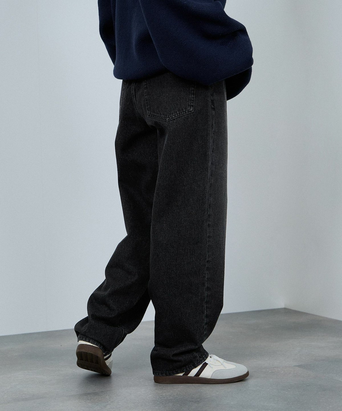 nAvy 毎日はきたくなるデニム「マイデニ」 ルーズテーパード レディース