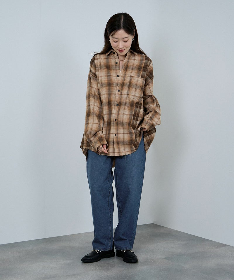 nAvy 毎日はきたくなるデニム「マイデニ」 ルーズテーパード レディース商品画像-16