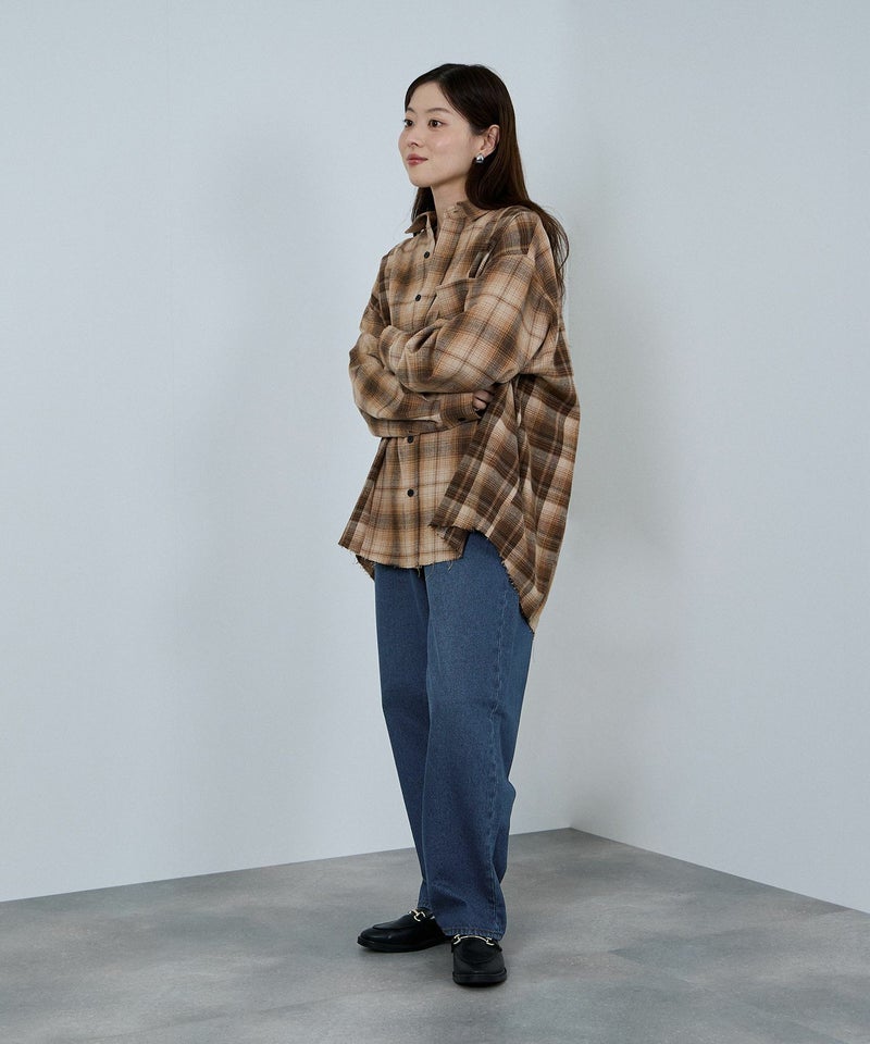 nAvy 毎日はきたくなるデニム「マイデニ」 ルーズテーパード レディース商品画像-17