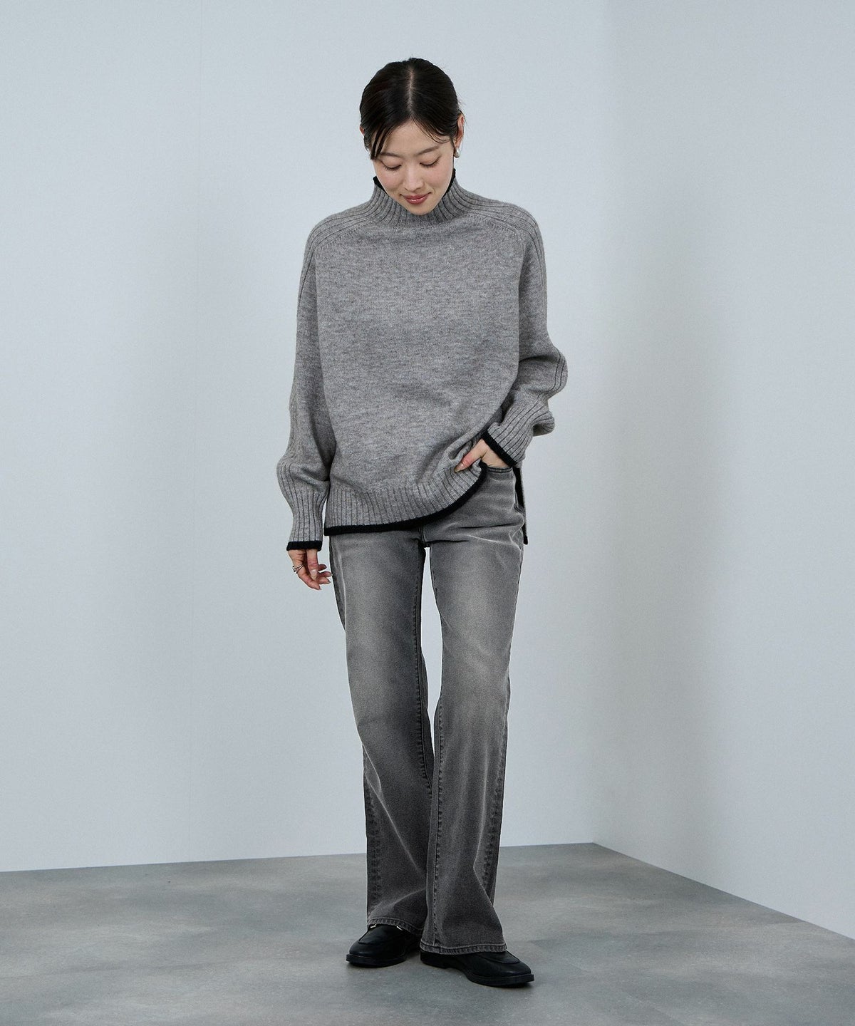 nAvy 毎日はきたくなるデニム「マイデニ」 フレアパンツ レディース