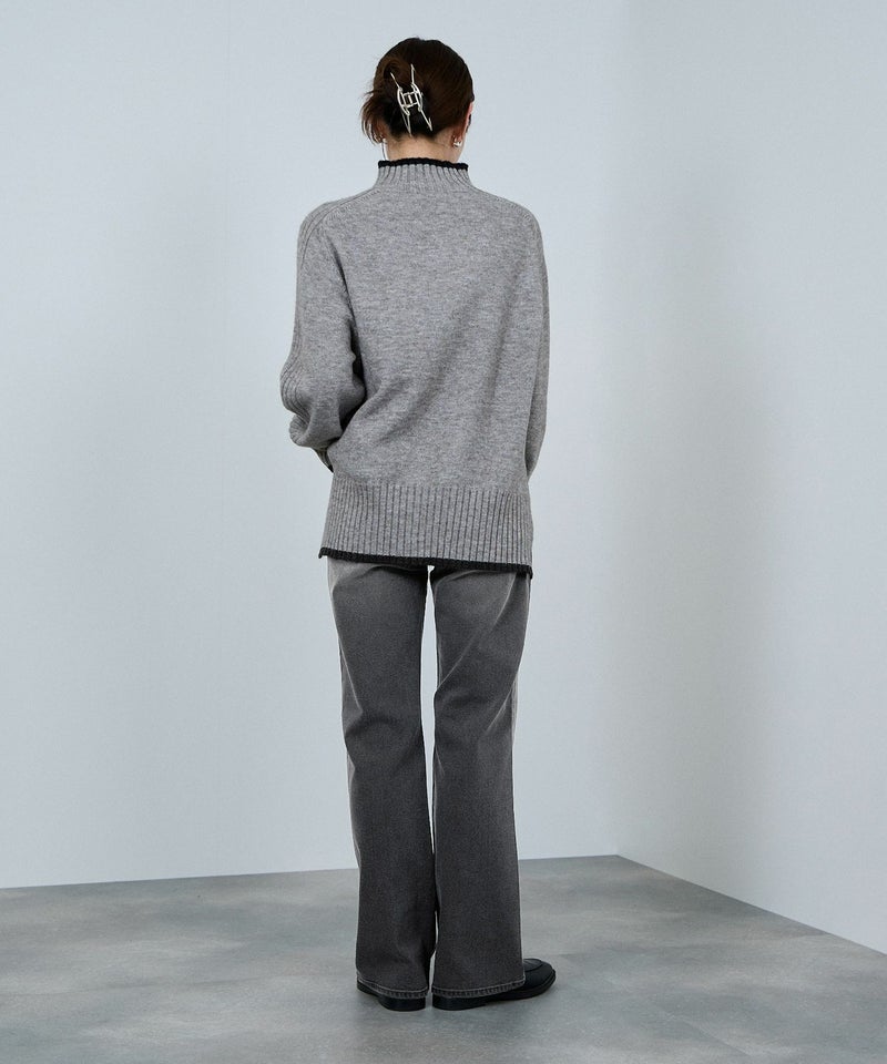 nAvy 毎日はきたくなるデニム「マイデニ」 フレアパンツ レディース商品画像-8