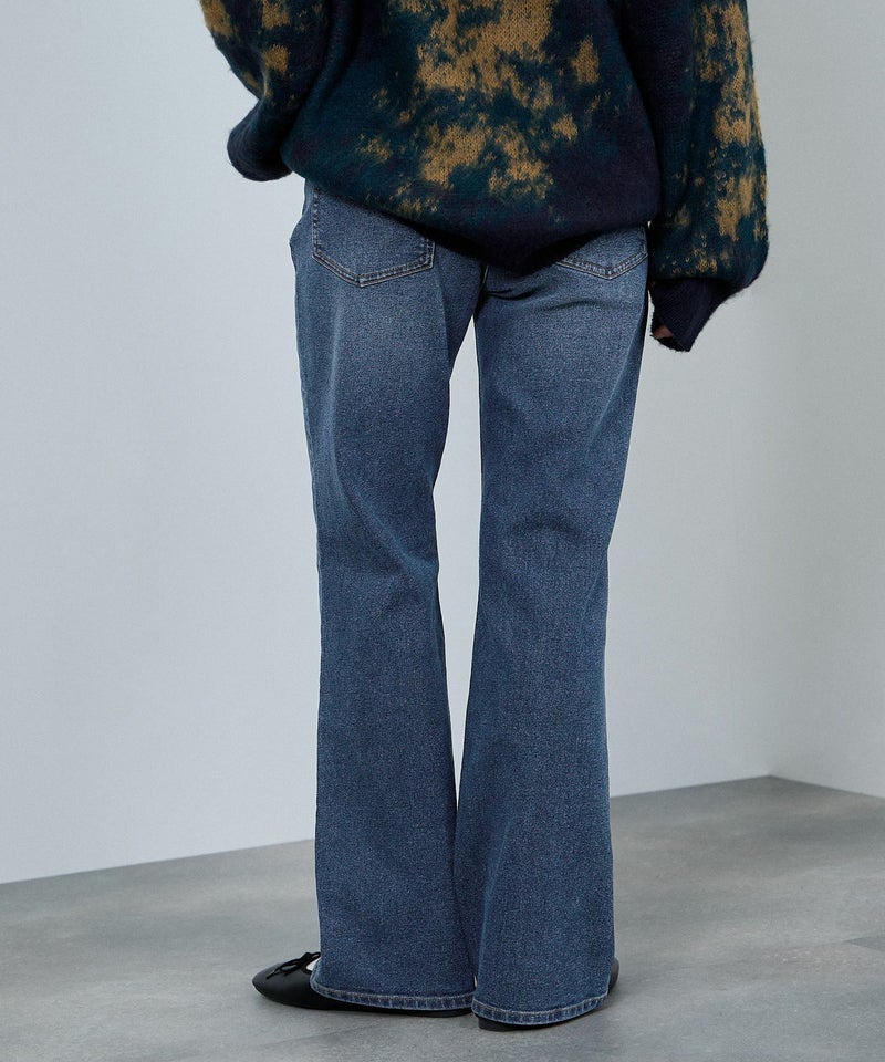 nAvy 毎日はきたくなるデニム「マイデニ」 フレアパンツ レディース商品画像-17