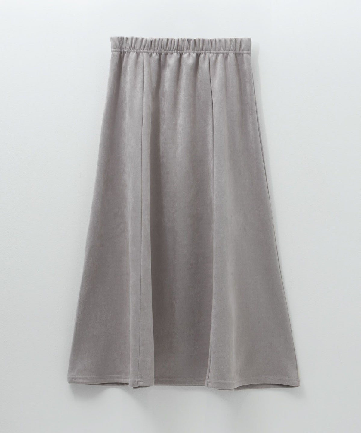 nAvy フェイクスエードフレアスカート レディース