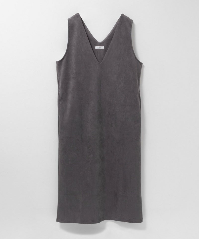 nAvy ポンチ素材 フェイクスエードジャンパースカート レディース商品画像-14