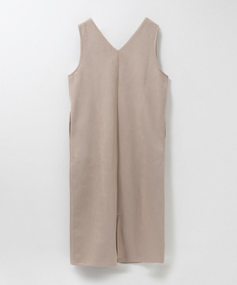 nAvy ポンチ素材 フェイクスエードジャンパースカート レディース商品画像-17