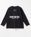 T-GRAPHICS バックロゴ長袖Tシャツ キッズ メール便 対応商品商品サムネイル-2