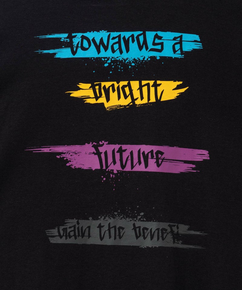 T-GRAPHICS ペイントプリント長袖Tシャツ キッズ メール便 対応商品商品画像-6