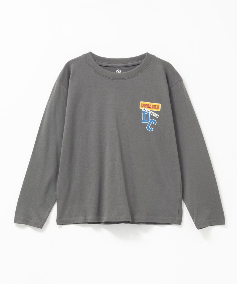 T-GRAPHICS 多柄プリント長袖Tシャツ キッズ メール便 対応商品商品画像-2