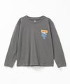 T-GRAPHICS 多柄プリント長袖Tシャツ キッズ メール便 対応商品商品サムネイル-2