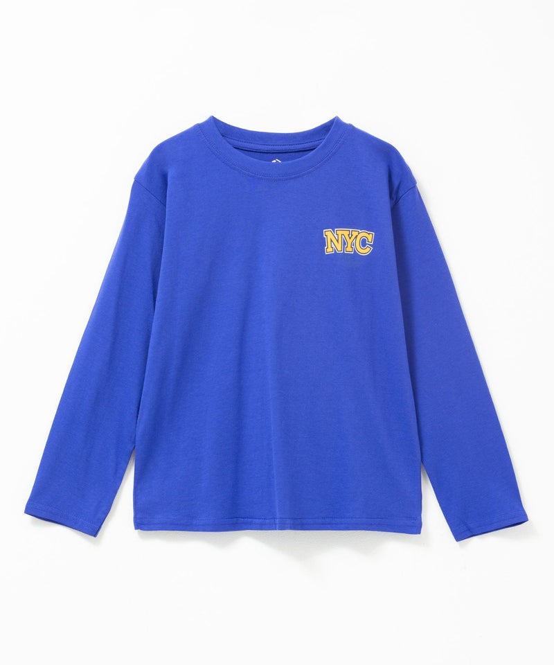 T-GRAPHICS 多柄プリント長袖Tシャツ キッズ メール便 対応商品商品画像-4