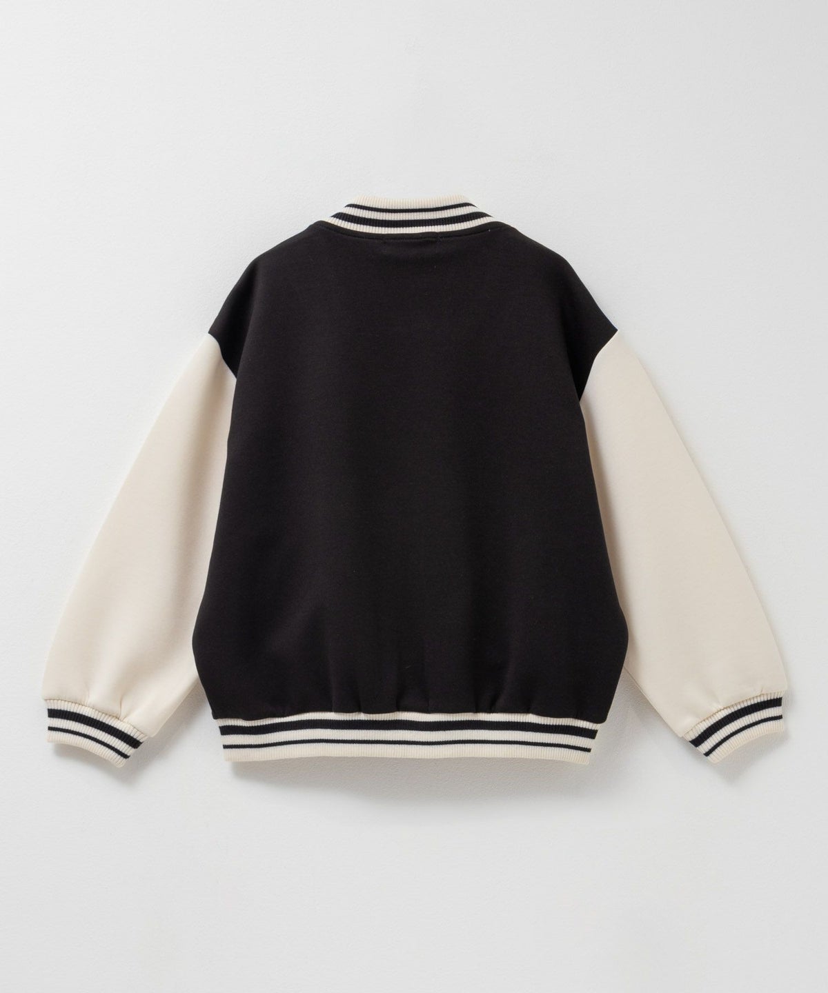 NAVY ポンチ素材 スタジャン キッズ