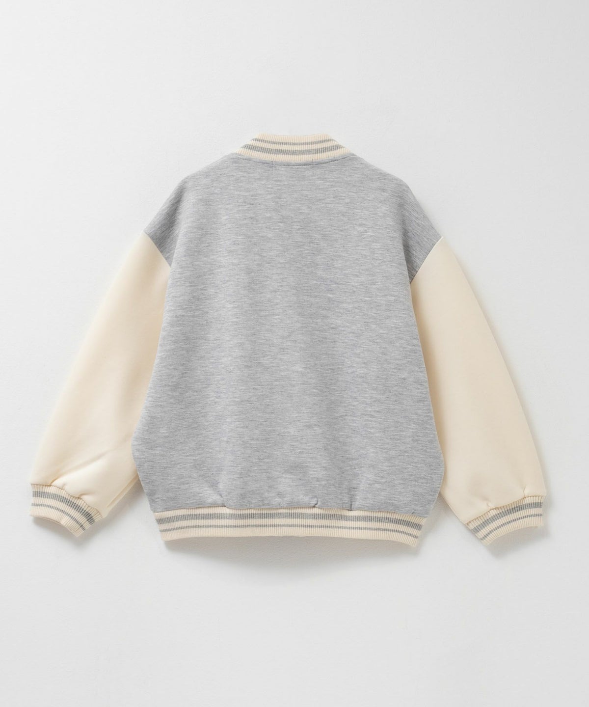 NAVY ポンチ素材 スタジャン キッズ