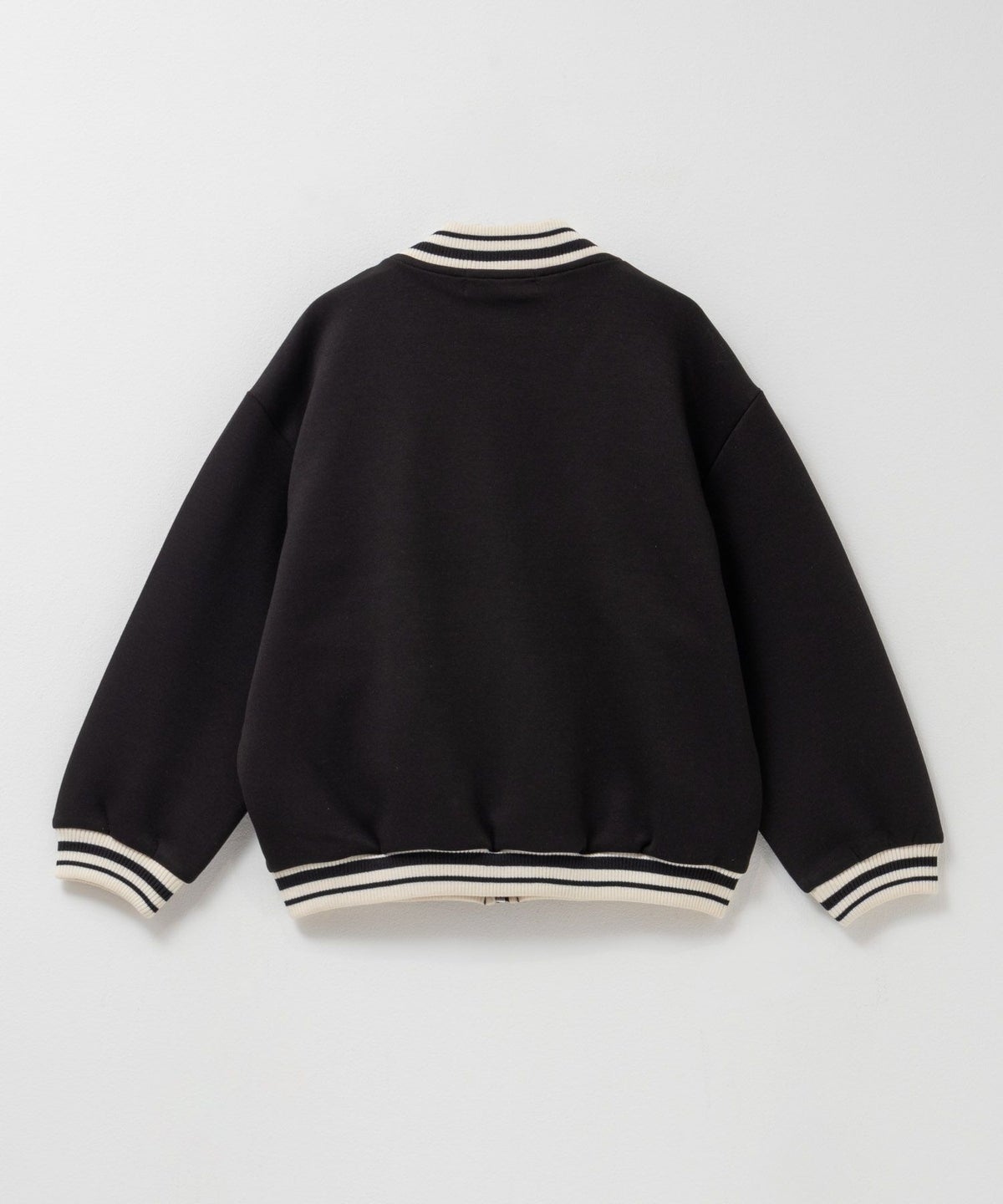 NAVY ポンチ素材 スタジャン キッズ