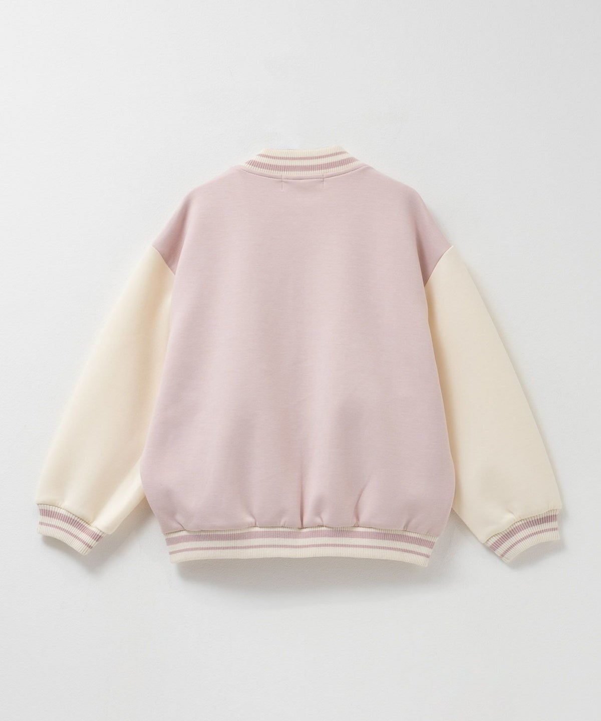 NAVY ポンチ素材 スタジャン キッズ