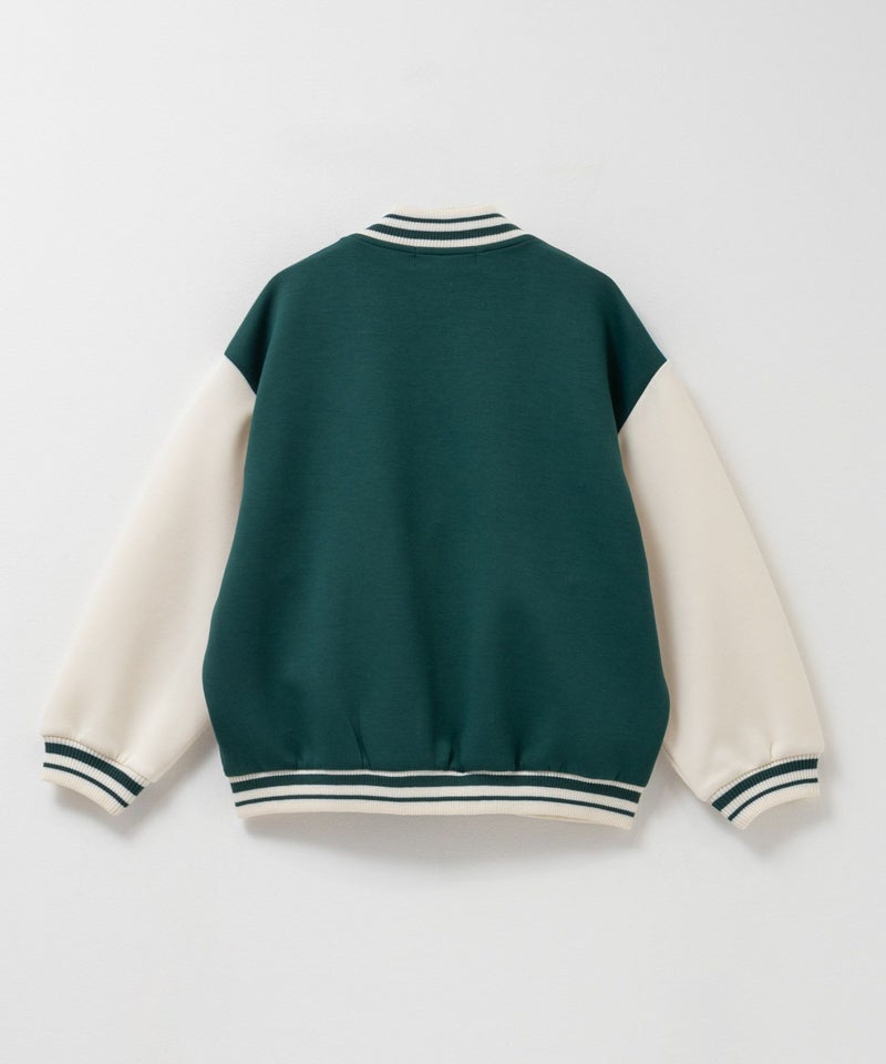 NAVY ポンチ素材 スタジャン キッズ商品画像-10